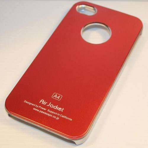 Air Jacket for Apple iPhone 4 4S Red
