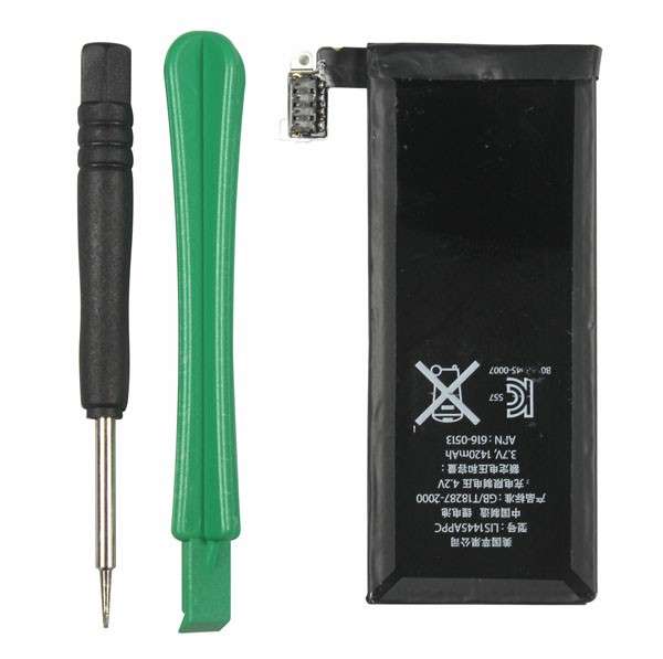 Replacement Battery for Apple iPhone 4 + Tools