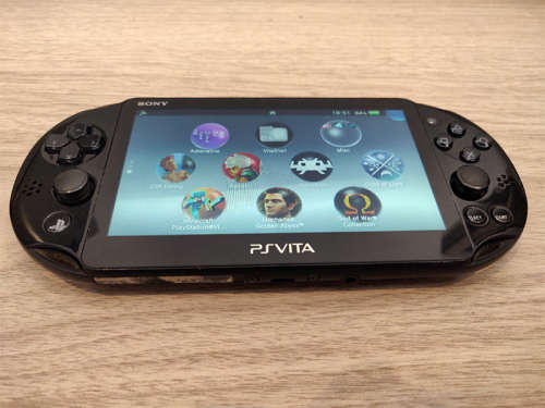 PS Vita 2000 Slim 3.65 Henkaku + 16GB SD2VITA Card Installed