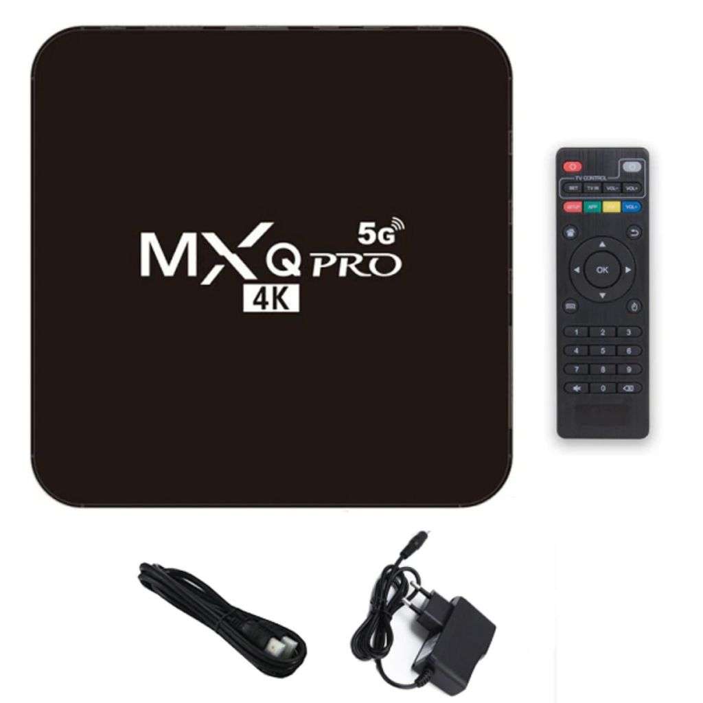 MXQ PRO 4k Tv Box - Android 12.1 4G+64GB
