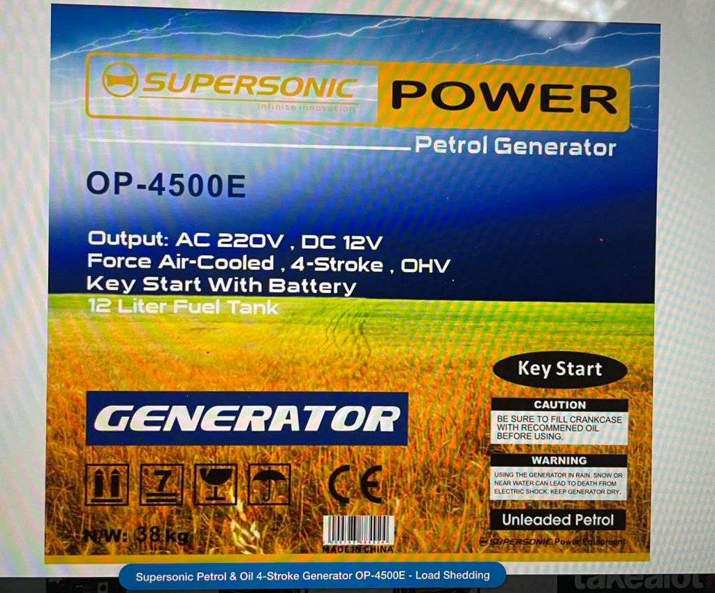 Supersonic Generator OP 4500