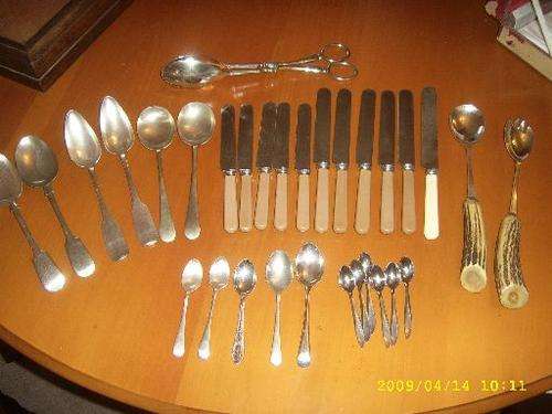 **  Bone Handle Knives & Hallmark & Collection of EPNS ** 20 Pieces