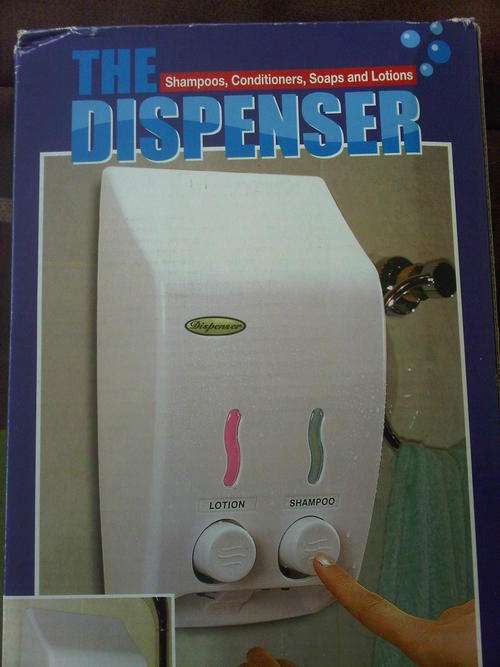 Dispenser for bathroom - Lotions, Soap, Conditioner etc.