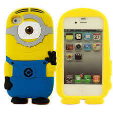 Iphone 5 Minion Cover (Stuart) BRAND NEW***