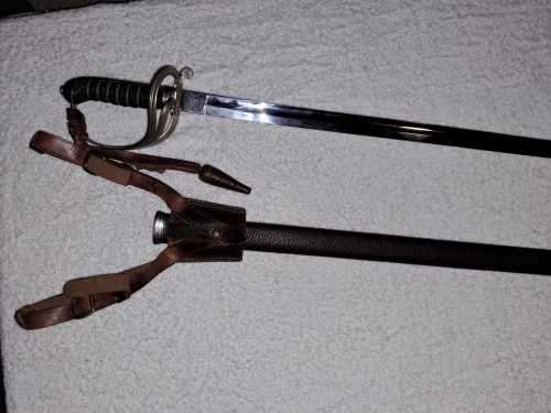 Sout African Police officer`s ceremonial sword.