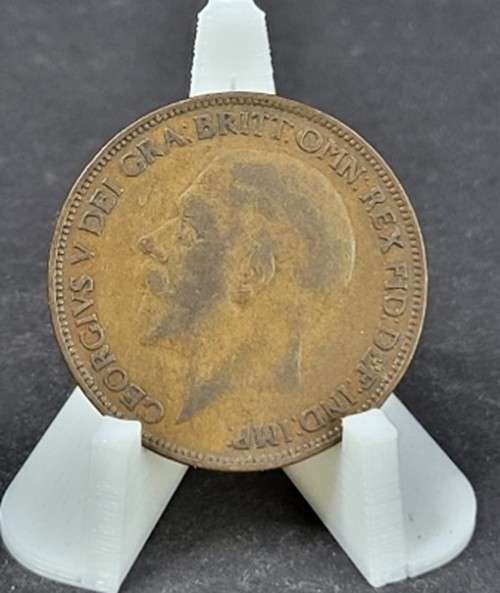 1927 UK One Penny Coin