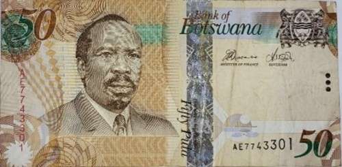 Botswana 50 Pula Banknote