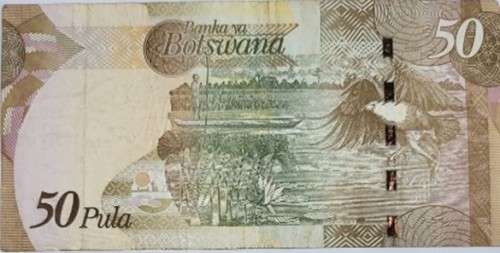 Botswana 50 Pula Banknote