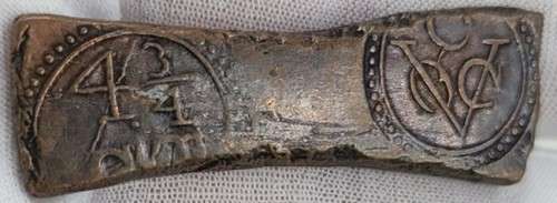 Bonk. V.O.C. 4 3/4 Stivers. Undated. Van Riebeek Token. Not easy to get.