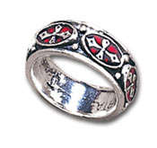 Pugin Cross Ring Alchemy Gothic