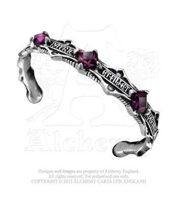 In Nomini Patrie Unisex Bangle Alchemy Gothic