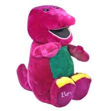 Barney Soft Toy - Genuine article