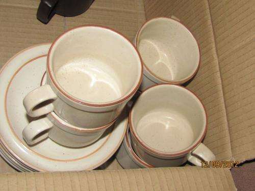Set of 6 coffee mugs