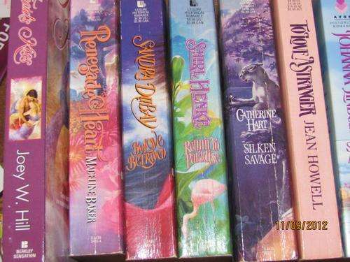 8 x New or Excellent Condition Thick Romance Novels