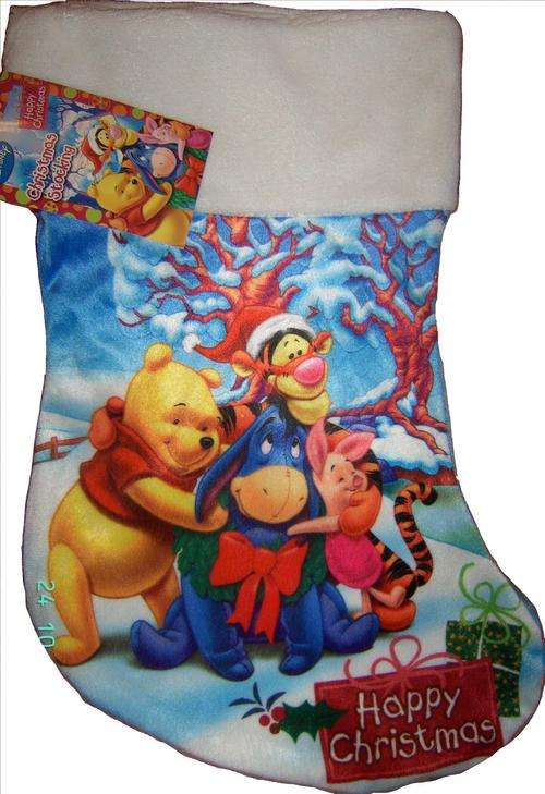 Cutest Winnie the Pooh Christmas Stocking. Ideal for your baby