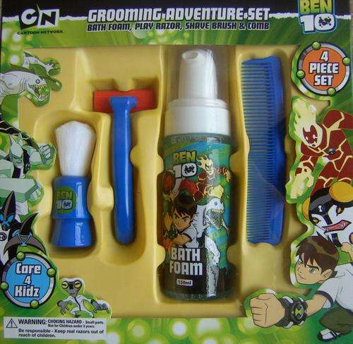 First on BOB. Ben10 Grooming Adventure Shaving Kit for Kids
