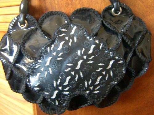 Stunning Black Sparkle Fashion Handbag