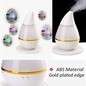 Ultrasonic Home Aroma Humidifier Air Diffuser Purifier Lonizer Atomizer 200ml (Color: White)