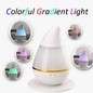 Ultrasonic Home Aroma Humidifier Air Diffuser Purifier Lonizer Atomizer 200ml (Color: White)