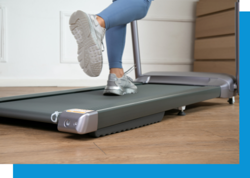 OVICX Smartrun Portable Walking Jogging Running Treadmill Foldable Ultra-thin with Bluetooth Zwift