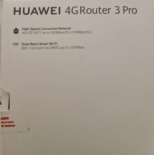 HUAWEI B535 4G Router 3 Pro n White - MINT Factory Unlocked for any network Extremely Fast -Boxed!