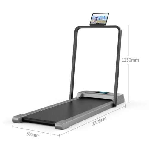 Tecno Train TT5 Walking Jogging Pad Portable Treadmill Latest 2025 Upgrade 2.0hp handle bar