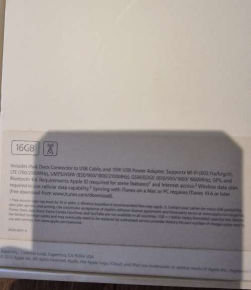 Apple iPad 16GB Wifi & Cellular MINT AND COMPLETE FULL BOXSET