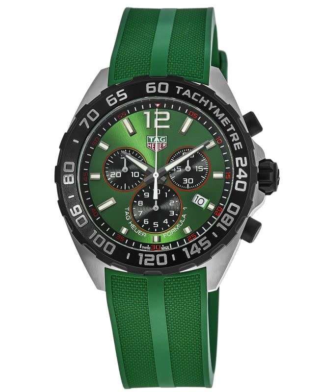 Tag Heuer F1 Chronograpgh 43mm CAZ1010AP.FT8056 2023 GREEN - COMPLETE - MINT!