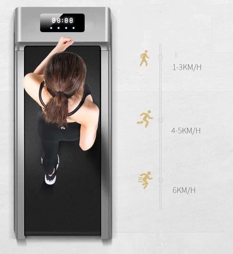 Tecno Train TM2001 Walking Jogging Pad Under Desk Portable Treadmill 2024 Upgraded Mod 1.5hp