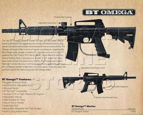 BT Omega Paintball Marker