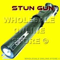 Stun Gun 2 500 000 Volt Rechargable Stun Gun Baton Torch including Pouch