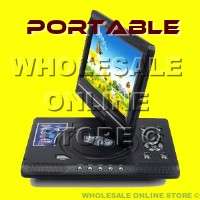 7,8" Portable Swivel DVD with TFT LCD Screen TV Player