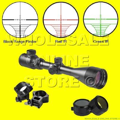 Dusk & Dawn BUSHNELL BANNER  4-12 x 40 EG RED & GREEN Illuminated Scope