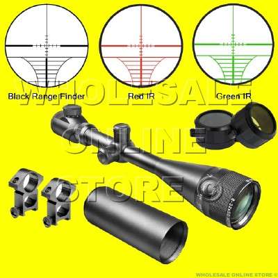 Dusk & Dawn BUSHNELL BANNER  4-16 x 40 ADJUSTABLE OBJECTIVE EG RED & GREEN Illuminated Scope