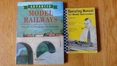 2 books Advance Model Railways and old but still relevant Opreating Manual
