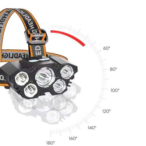 USB Rechargeable Headset Torch