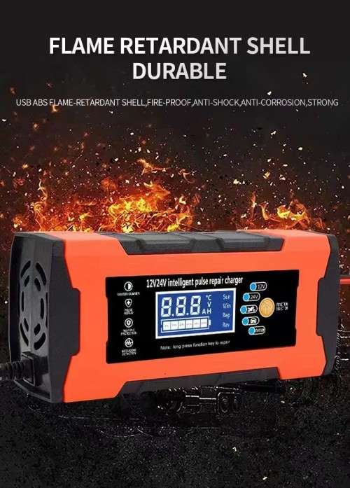 12V 10A 24V 5V Pulse Repair Smart Detection Battery Charger