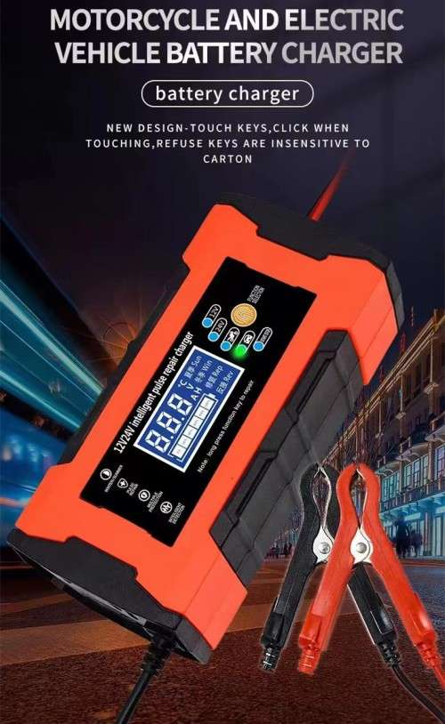 12V 10A 24V 5V Pulse Repair Smart Detection Battery Charger