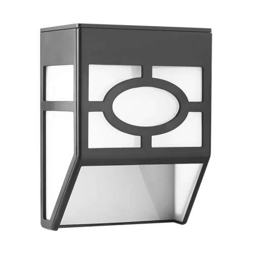 Solar Fence Light Chinese Style Retro Outdoor Wall Light