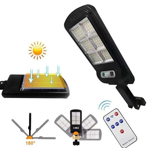 Solar Street Light Outdoor Remote Control Safety Light