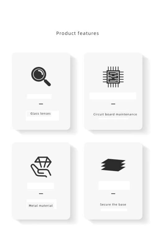 Hand Held Magnifying Glass Circuit Board Repair Magnifying Glass