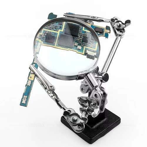 Hand Held Magnifying Glass Circuit Board Repair Magnifying Glass