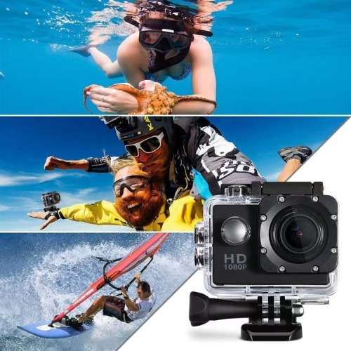 Mini HD Sports Waterproof Camera Diving Cycling Off Road