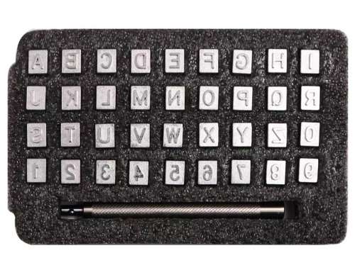Digital Printing English Letter 36 Seal Printing Tool Mold