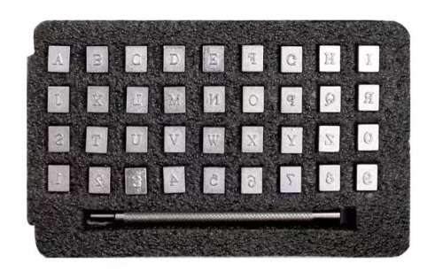 Digital Printing English Letter 36 Seal Printing Tool Mold
