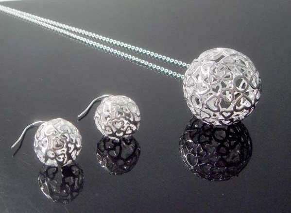 Silver Fashion Jewellery Set