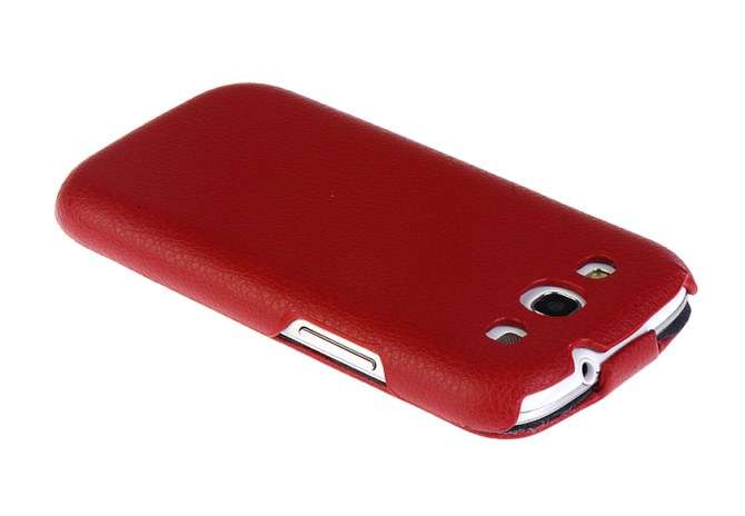 Ultra Slim Leather Flip Case For Samsung Galaxy SIII S3 I9300 With Credit Card Slot**SCREEN PROTECTO