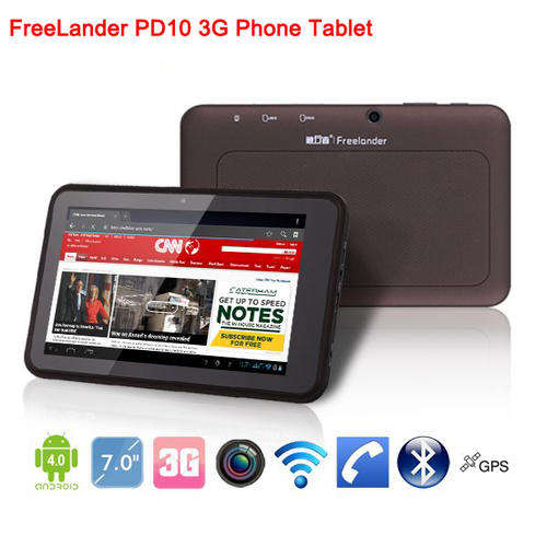 Super SLIM & LIGHT FreeLander PD10 7 " Tablet with Android 4.0.4, built in GPS & 3G, Bluetooth