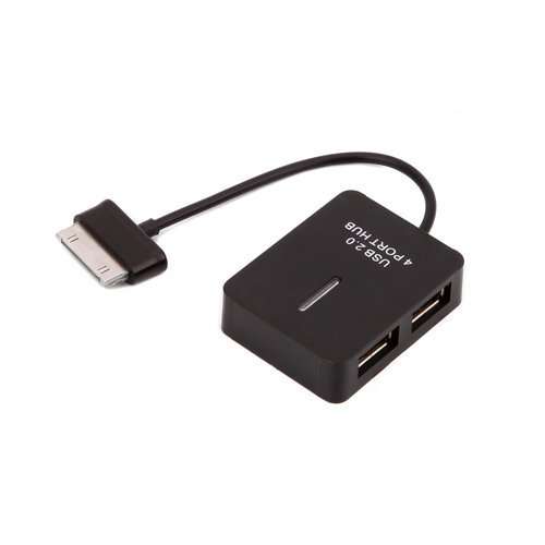 4 Ports USB 2.0 HUB for Samsung Galaxy Tab 10.1 / P7500 / P7510 / Galaxy Tab 8.9 / P7300 / P7310