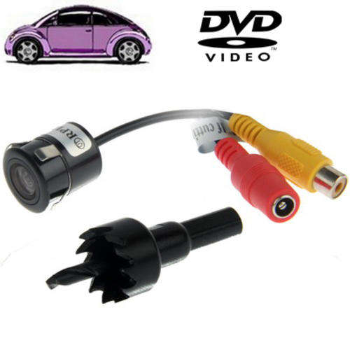 Waterproof Wired Punch DVD Rear View Camera With Scaleplate**LOCAL STOCK***